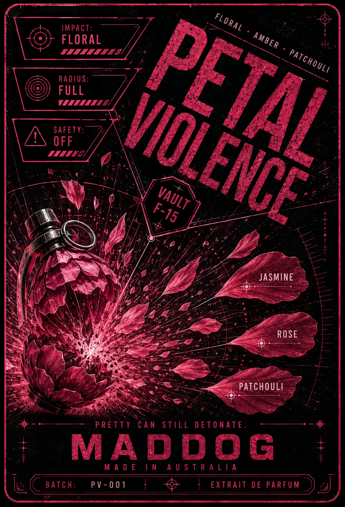 PETAL VIOLENCE — MADDOG VAULT F-15