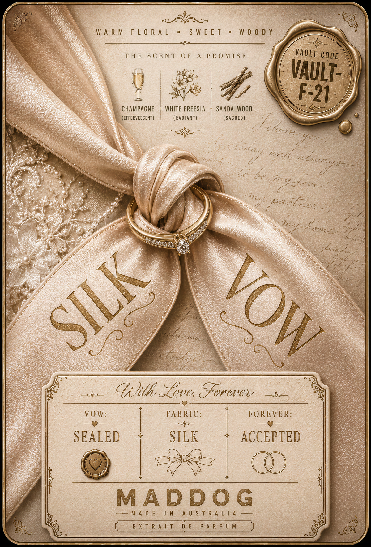 SILK VOW — MADDOG VAULT F-21