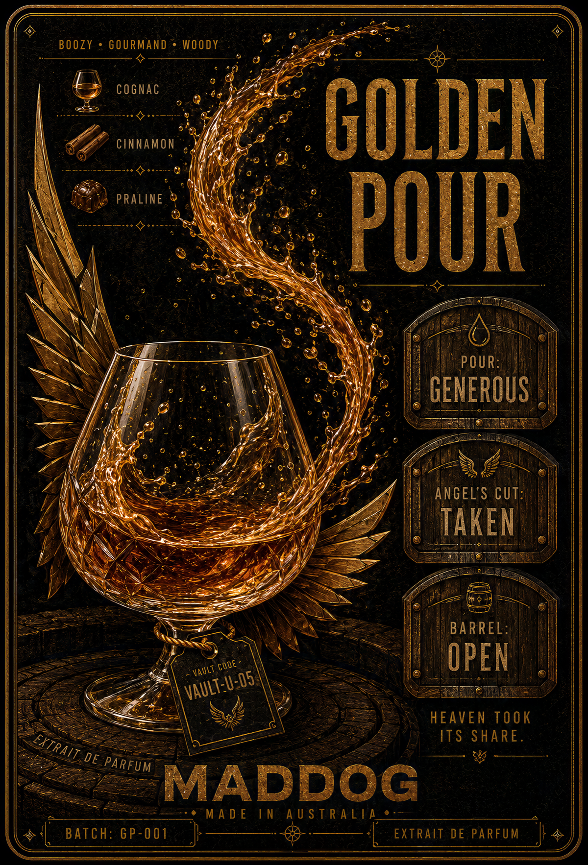 GOLDEN POUR — MADDOG VAULT U-05