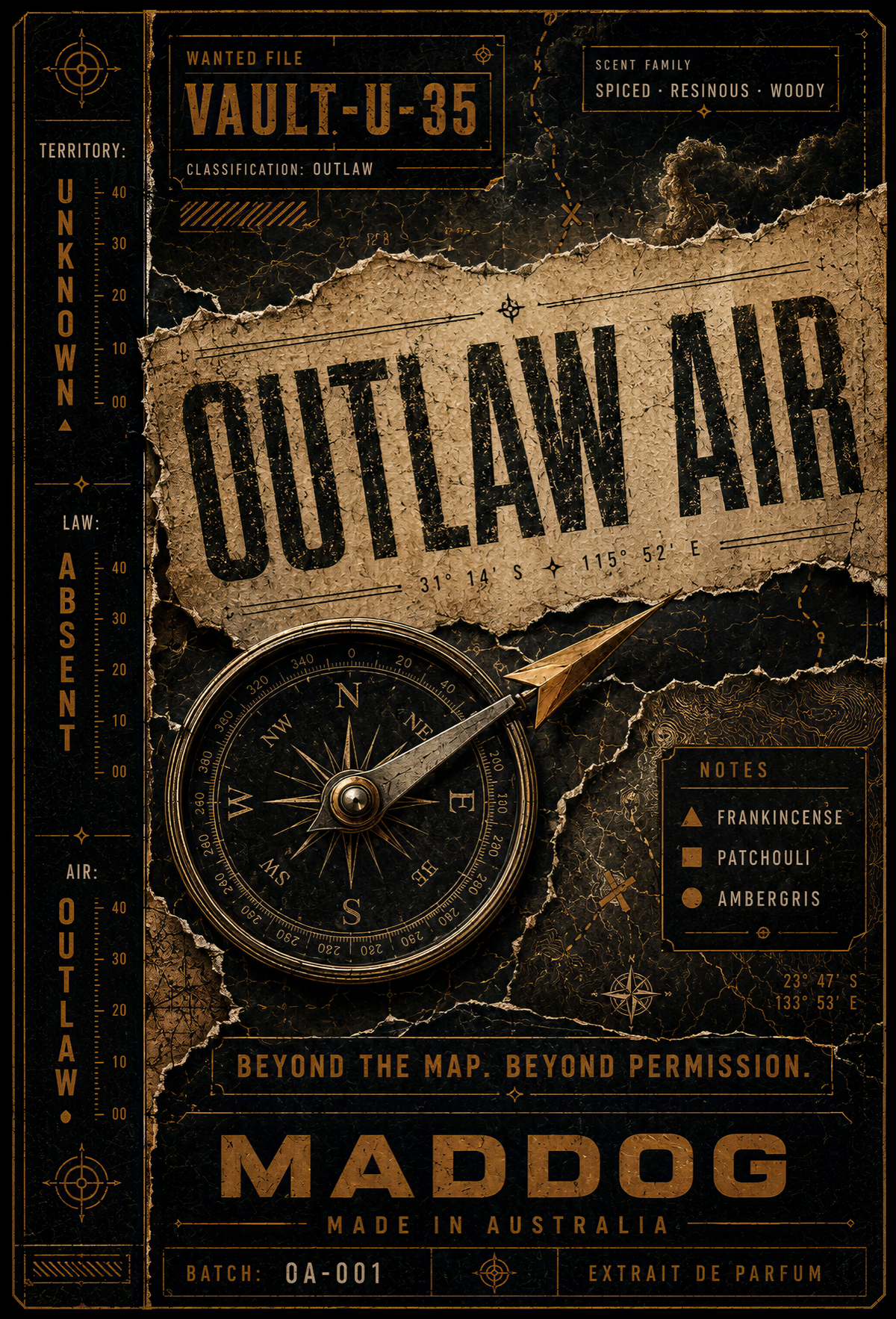 OUTLAW AIR — MADDOG VAULT U-35