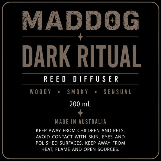 MADDOG DARK RITUAL Reed Diffuser
