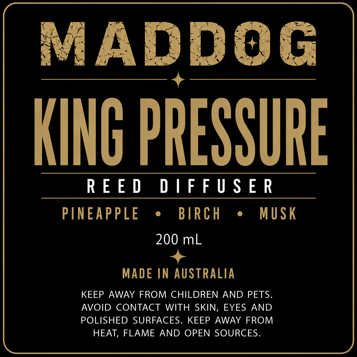 MADDOG KING PRESSURE Reed Diffuser