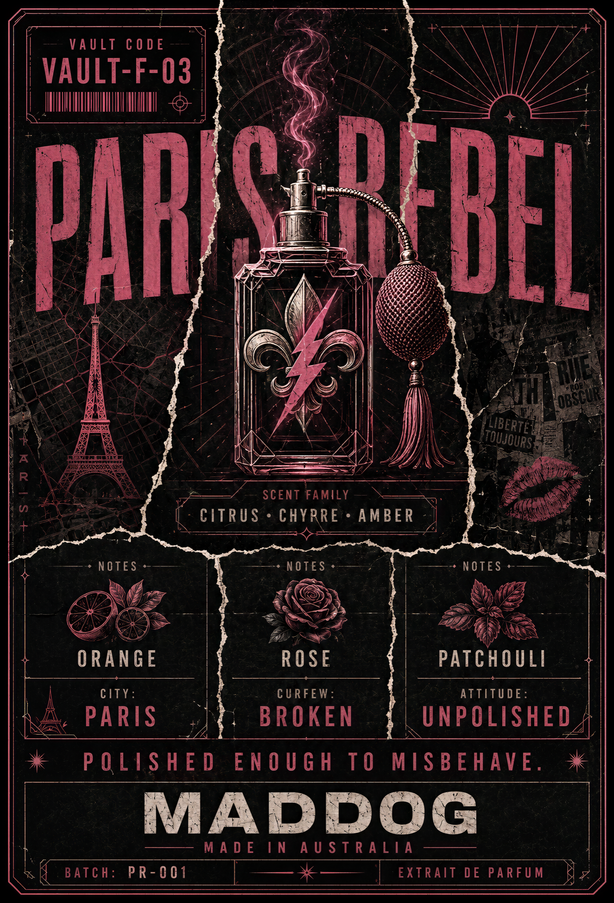 PARIS REBEL — MADDOG VAULT F-03