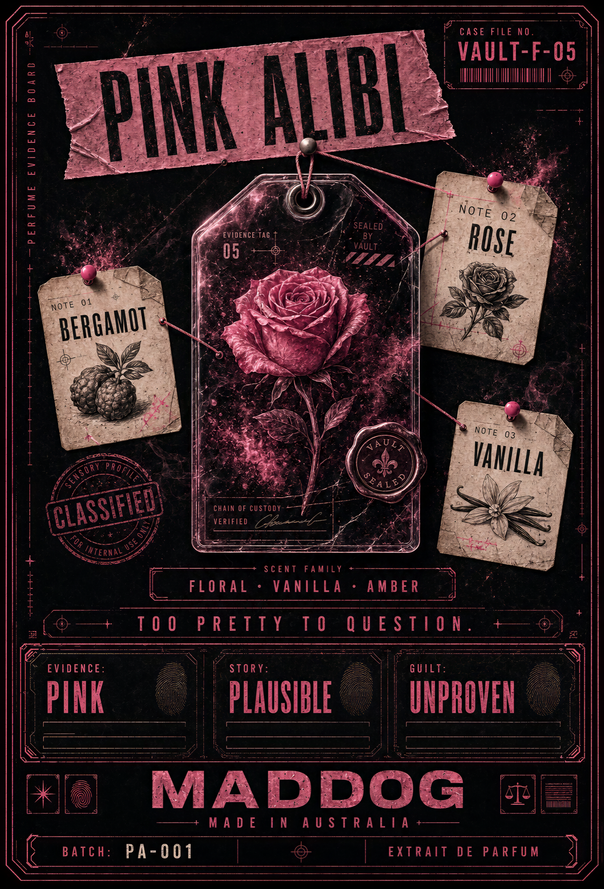 PINK ALIBI — MADDOG VAULT F-05