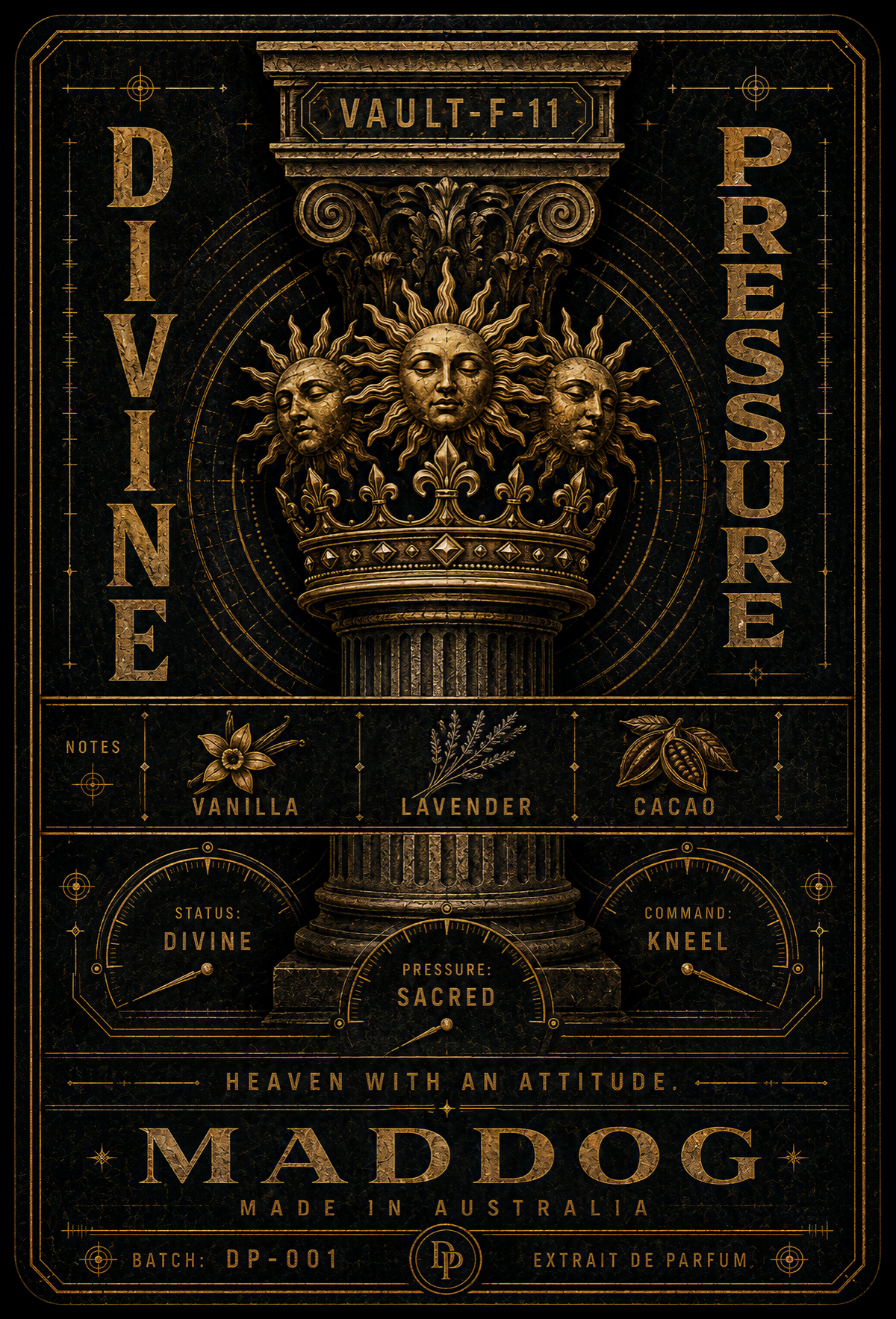 DIVINE PRESSURE — MADDOG VAULT F-11