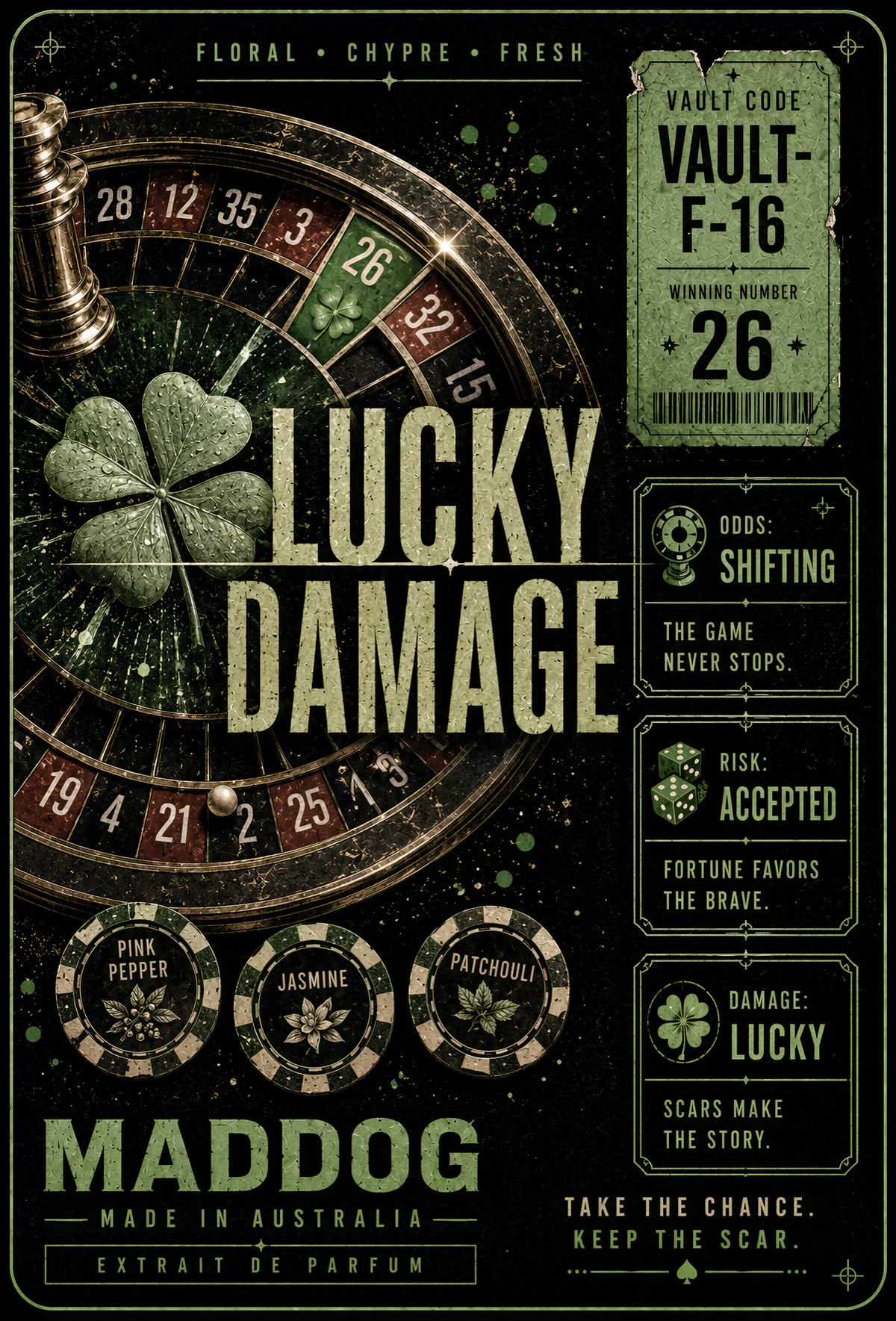 LUCKY DAMAGE — MADDOG VAULT F-16