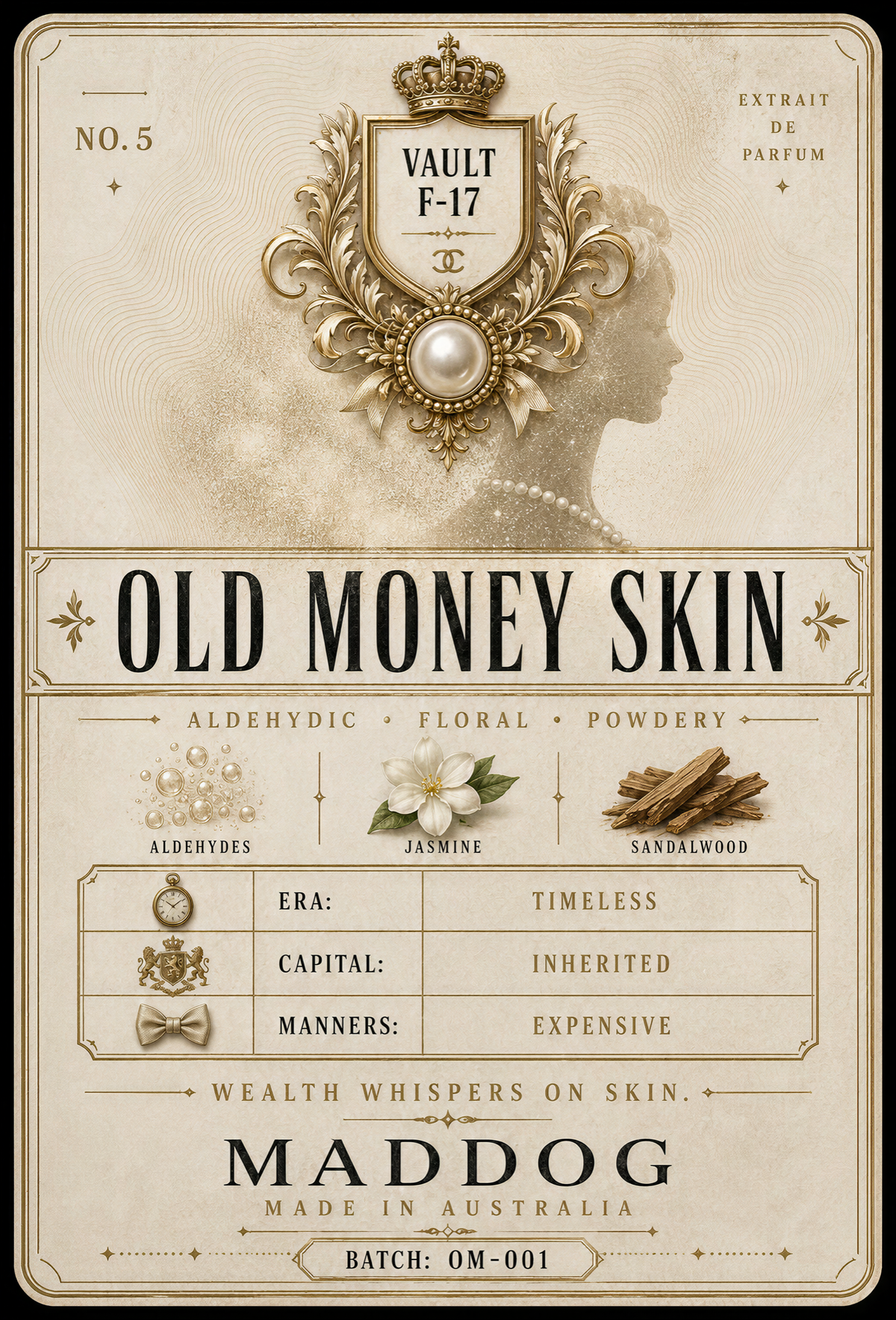 OLD MONEY SKIN — MADDOG VAULT F-17