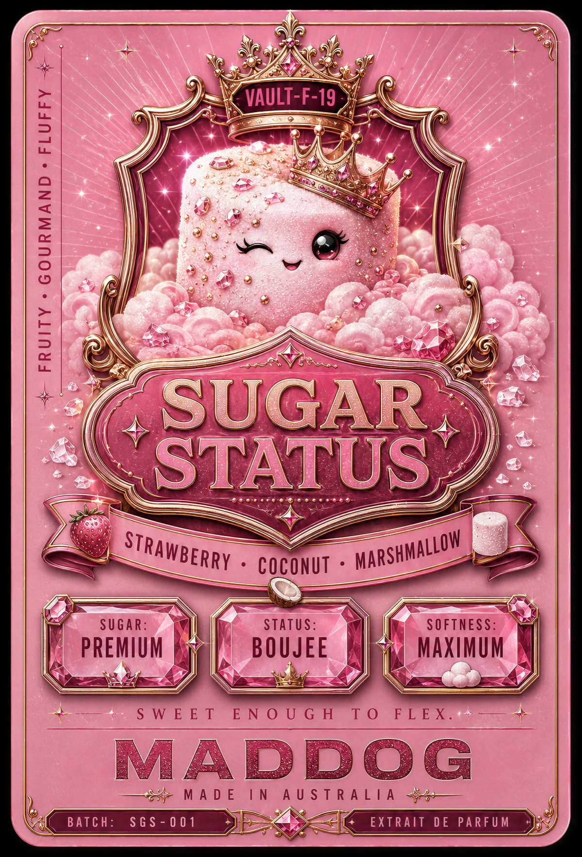 SUGAR STATUS — MADDOG VAULT F-19