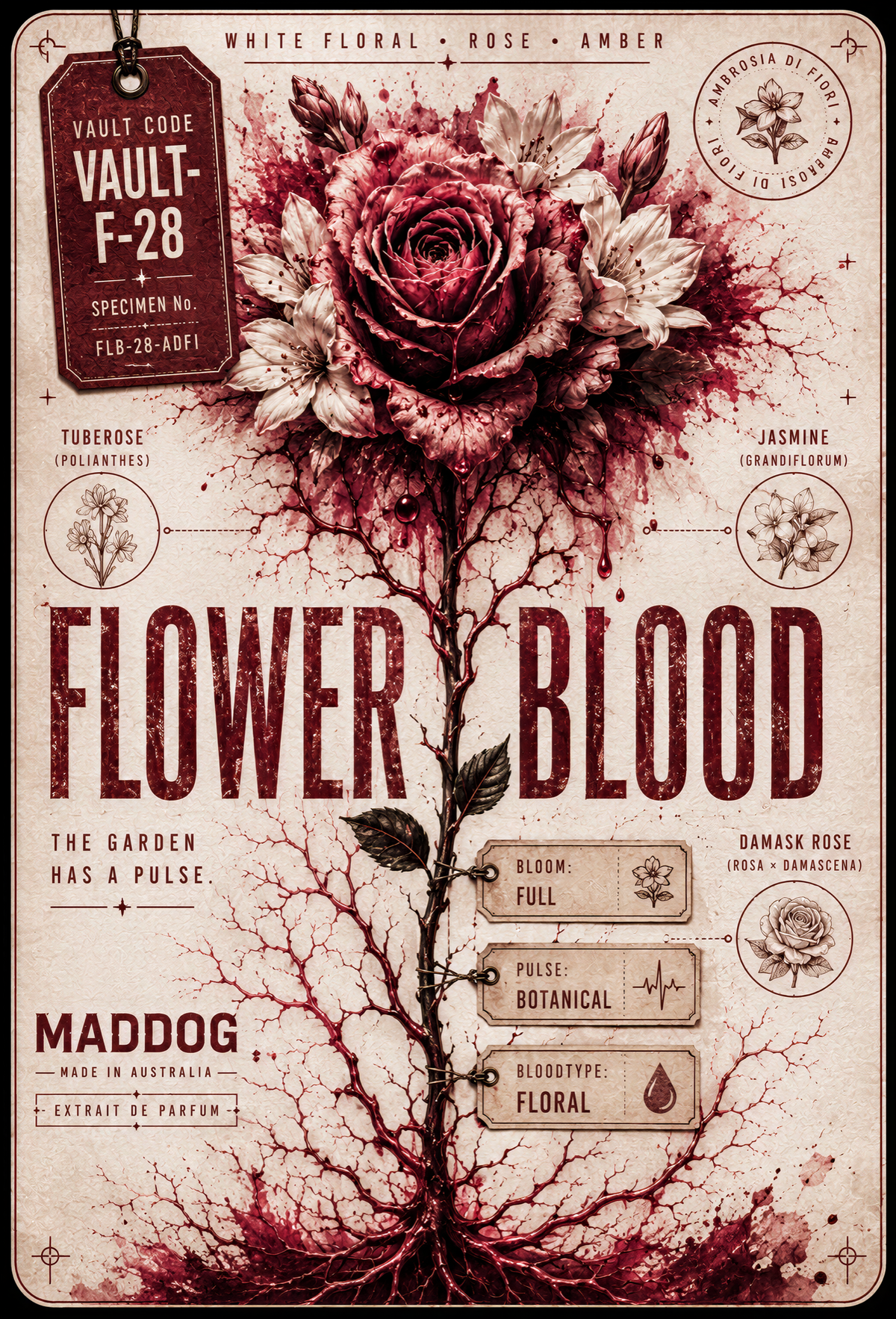 FLOWER BLOOD — MADDOG VAULT F-28