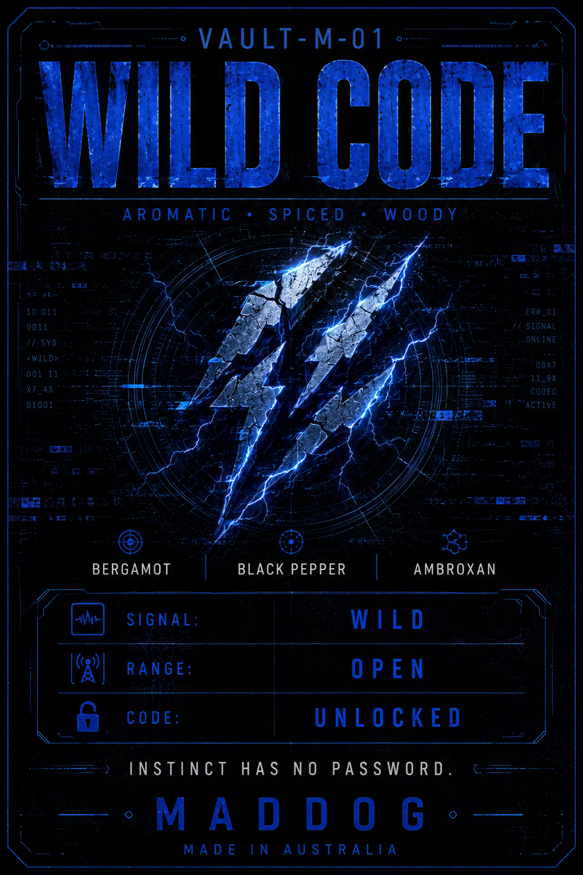 WILD CODE — MADDOG VAULT M-01