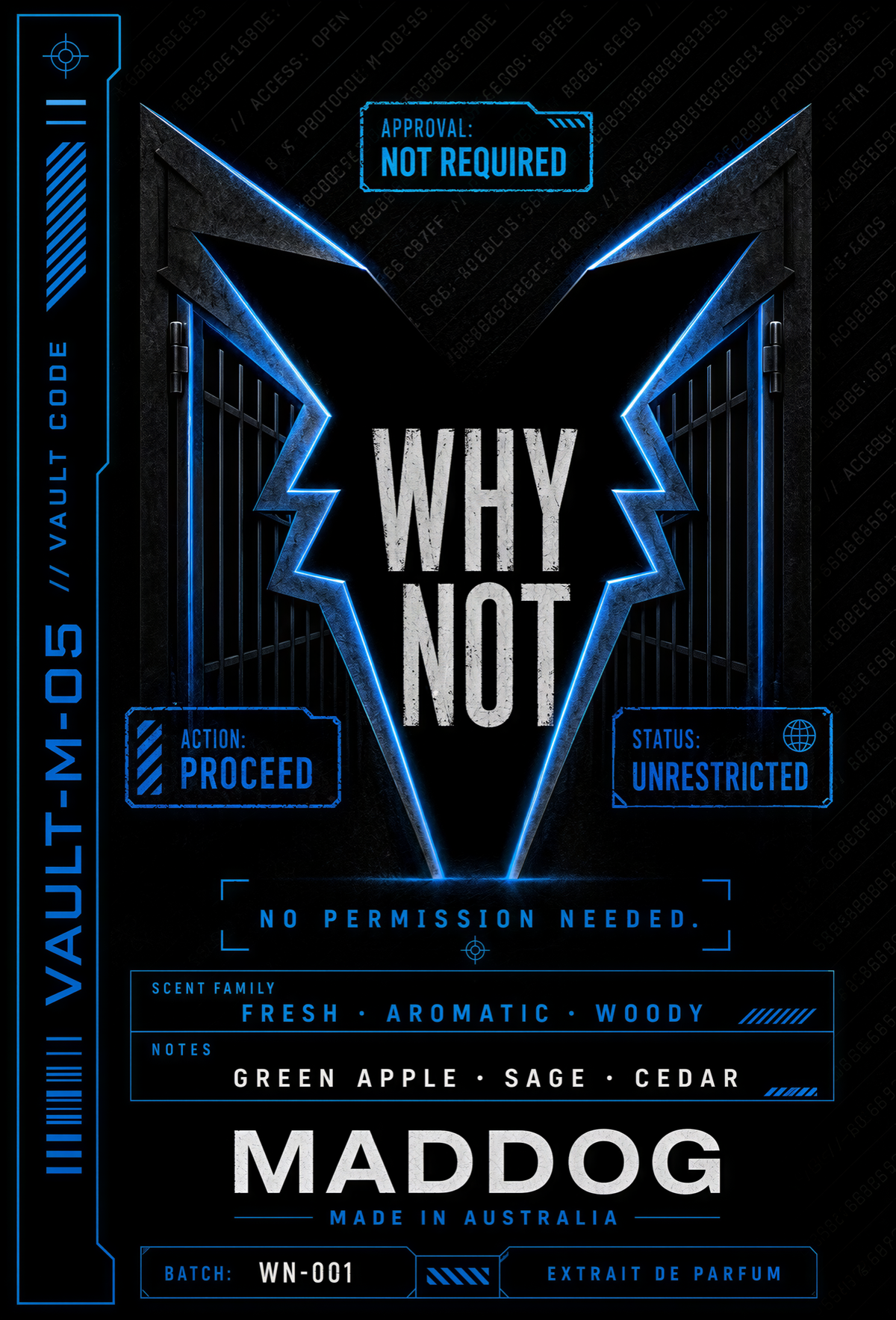 WHY NOT — MADDOG VAULT M-05