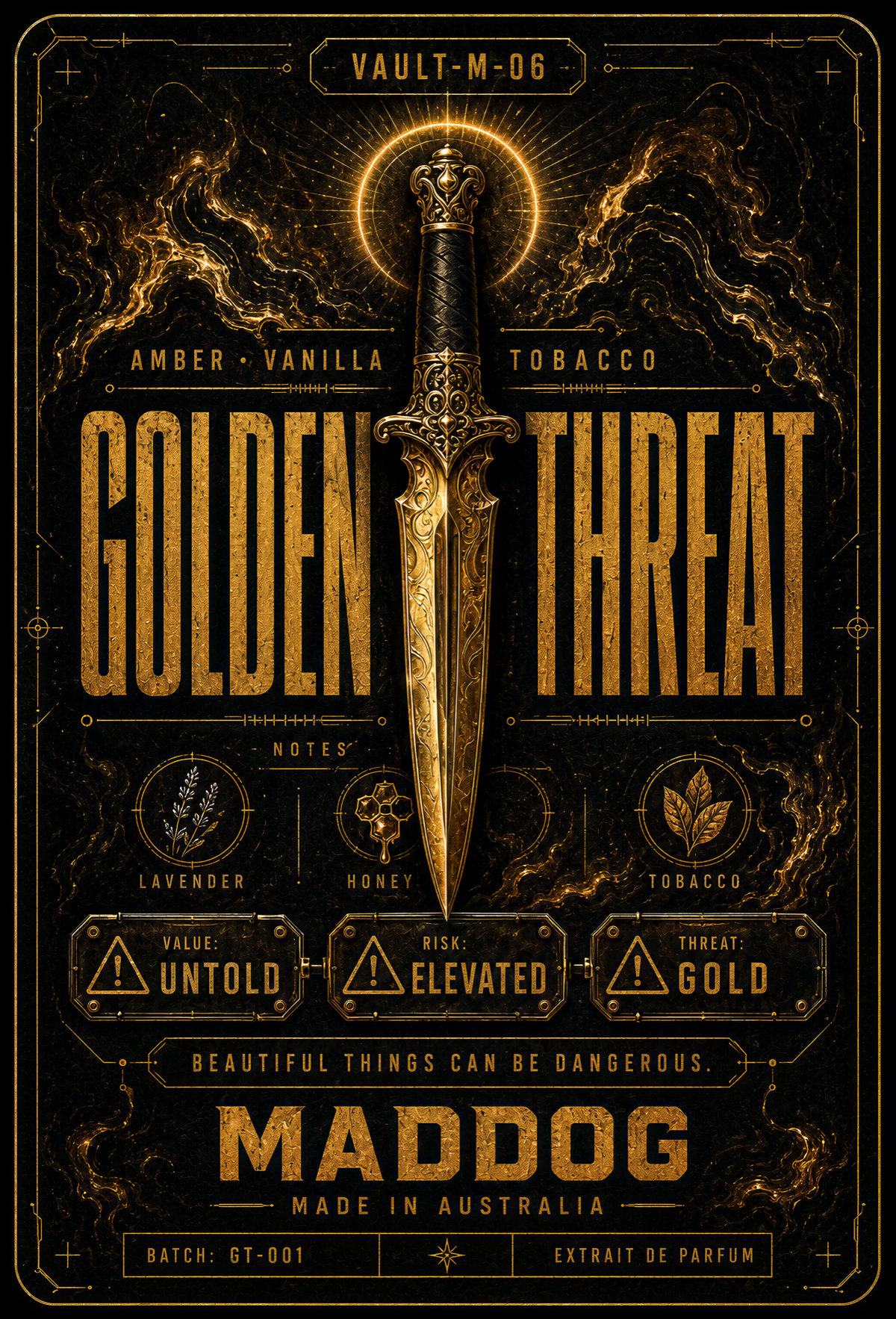 GOLDEN THREAT — MADDOG VAULT M-06
