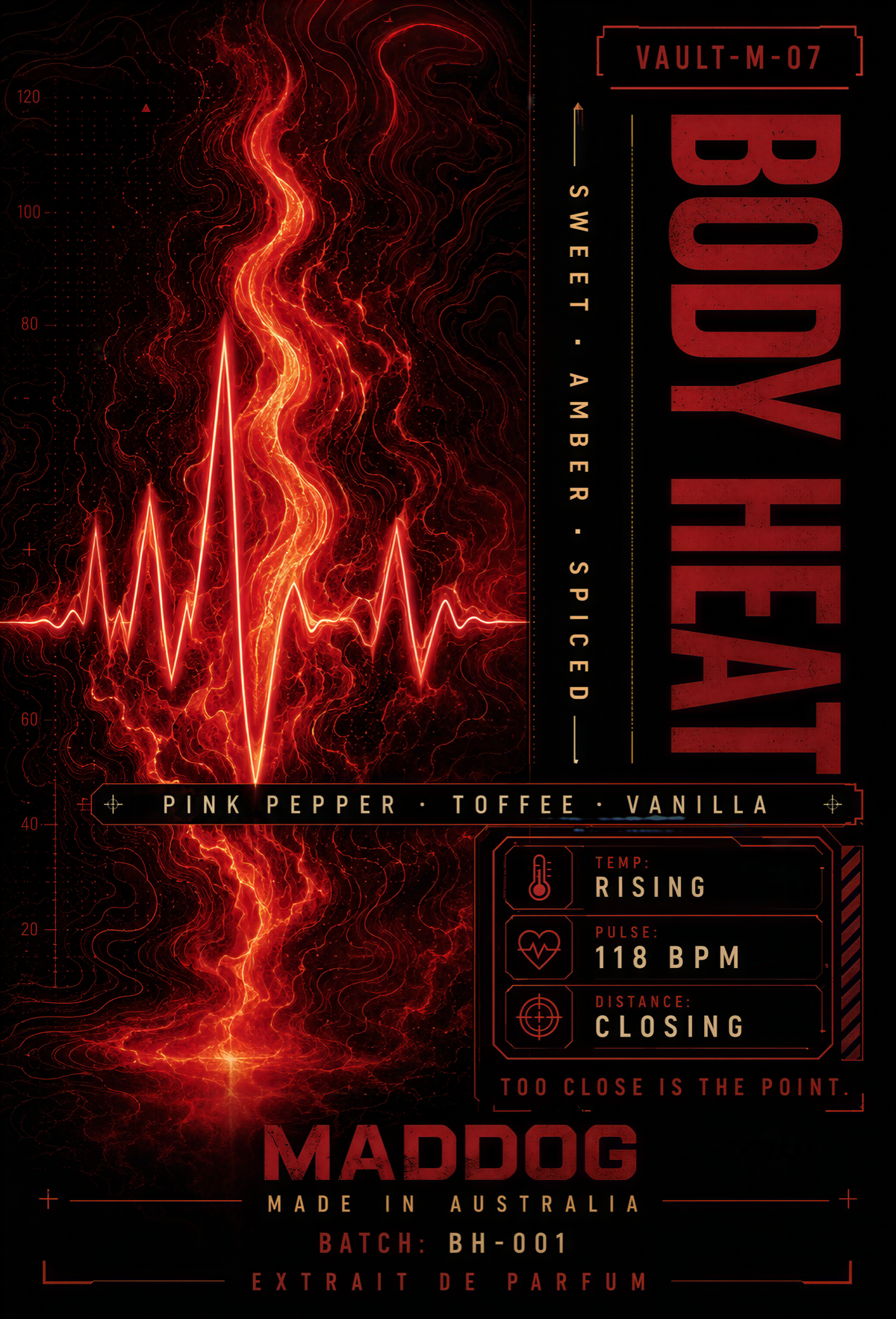 BODY HEAT — MADDOG VAULT M-07