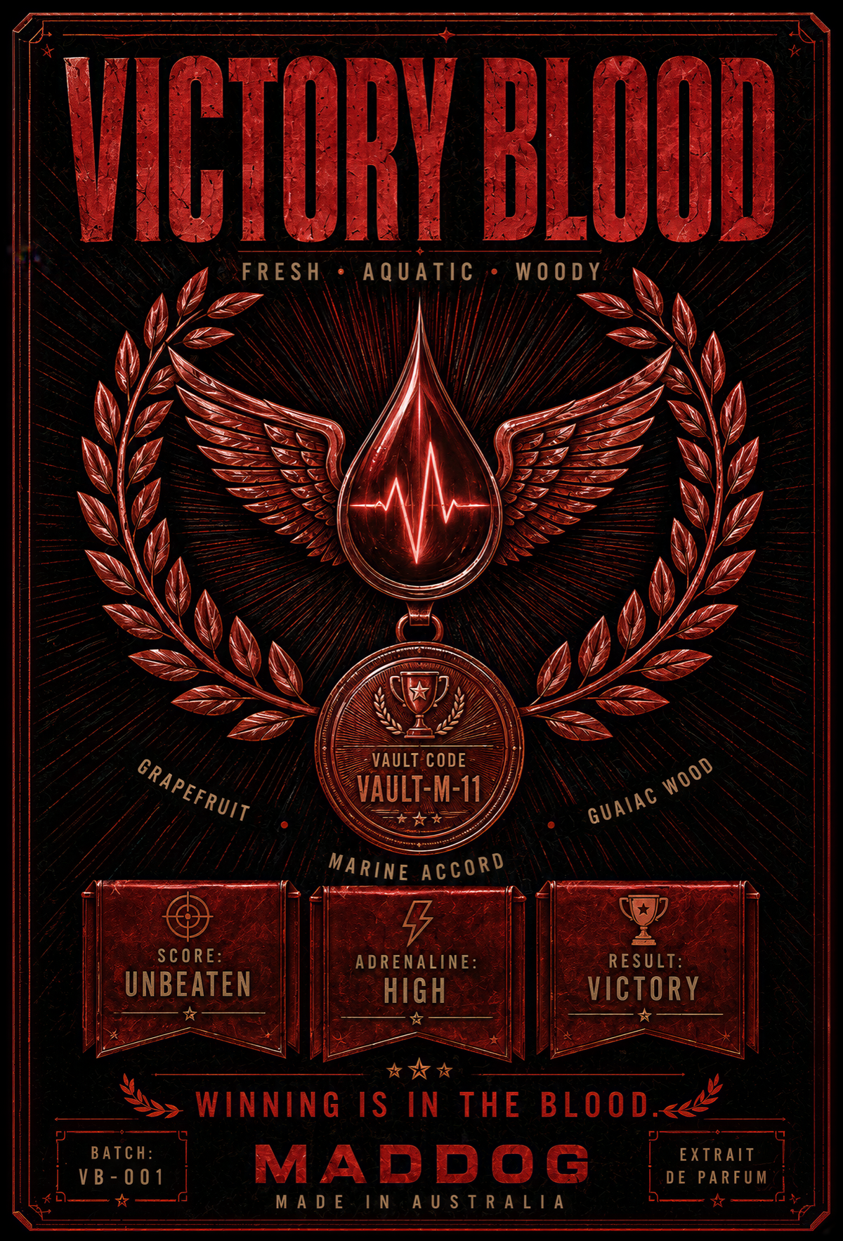 VICTORY BLOOD — MADDOG VAULT M-11