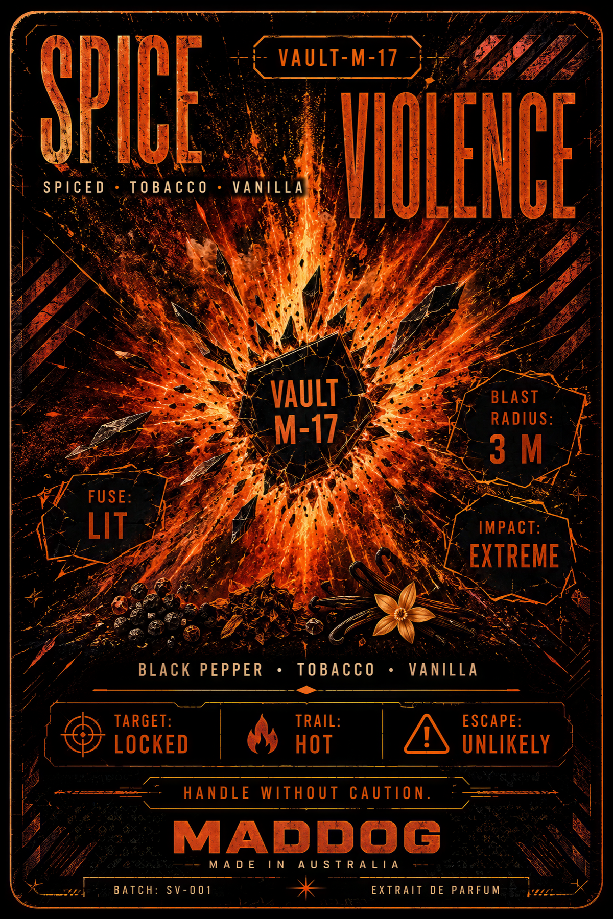 SPICE VIOLENCE — MADDOG VAULT M-17