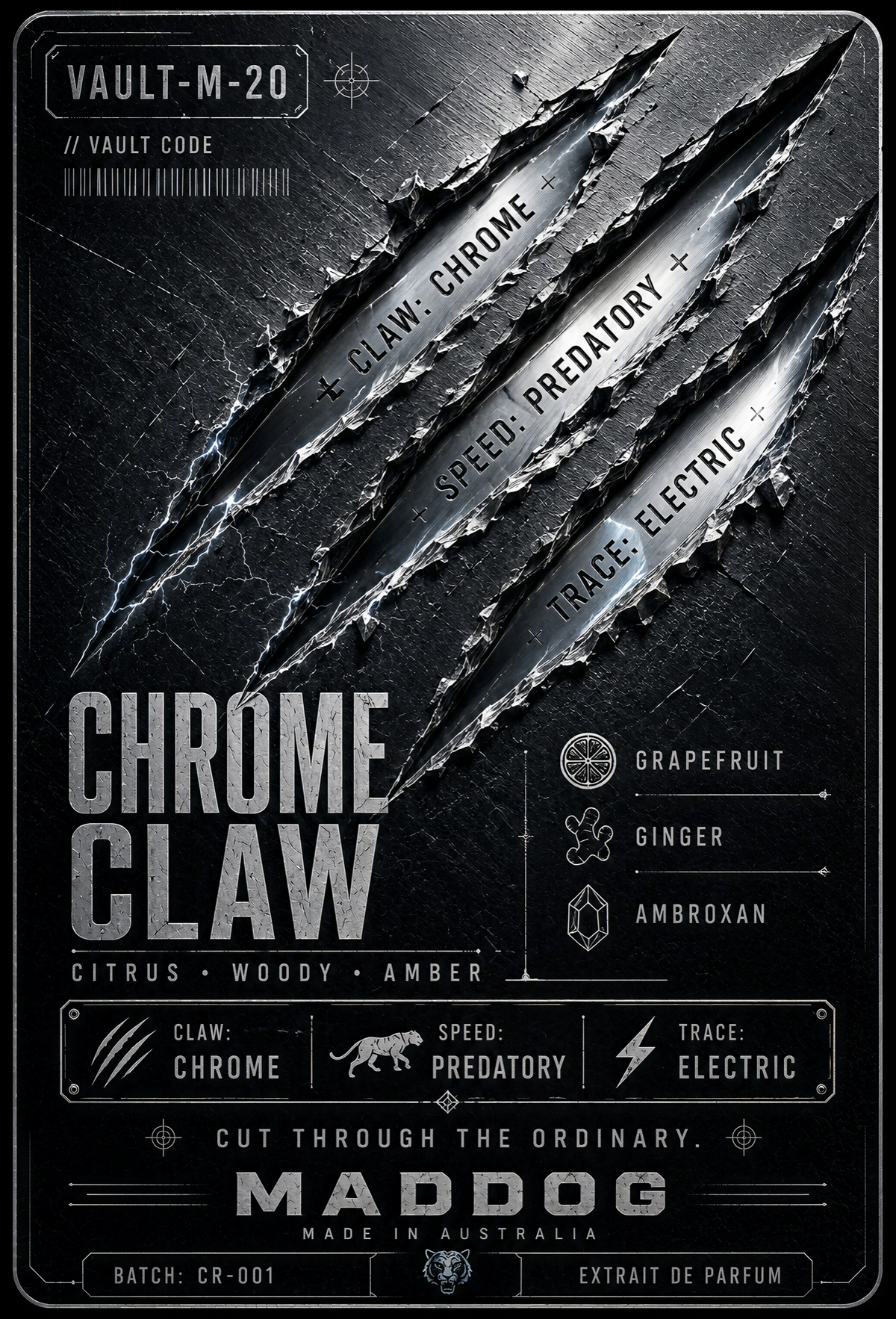 CHROME CLAW — MADDOG VAULT M-20