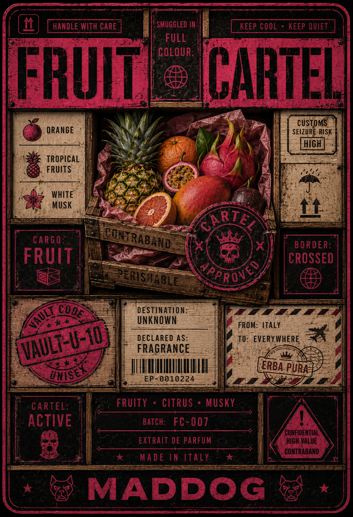 FRUIT CARTEL — MADDOG VAULT U-10