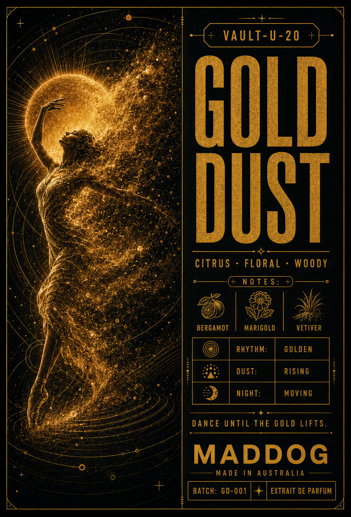 GOLD DUST — MADDOG VAULT U-20