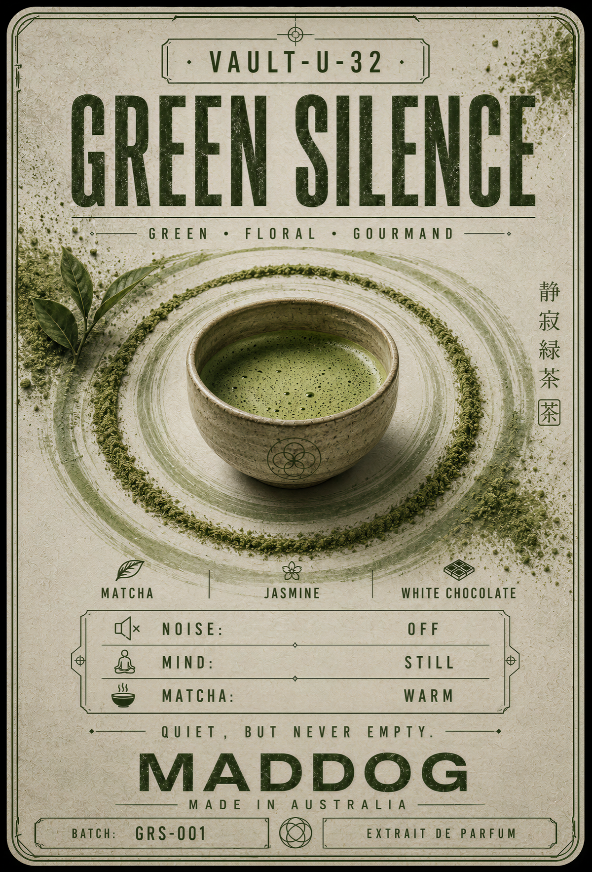 GREEN SILENCE — MADDOG VAULT U-32