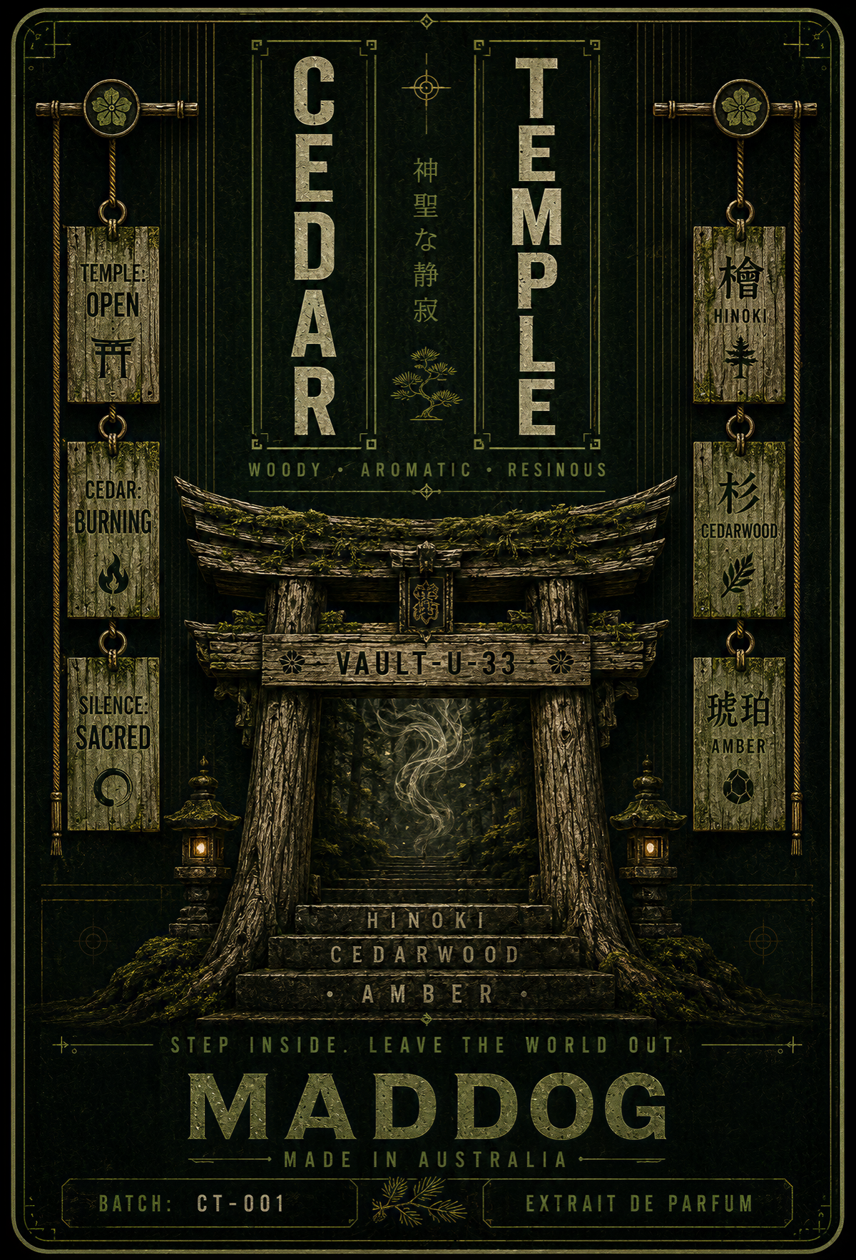 CEDAR TEMPLE — MADDOG VAULT U-33