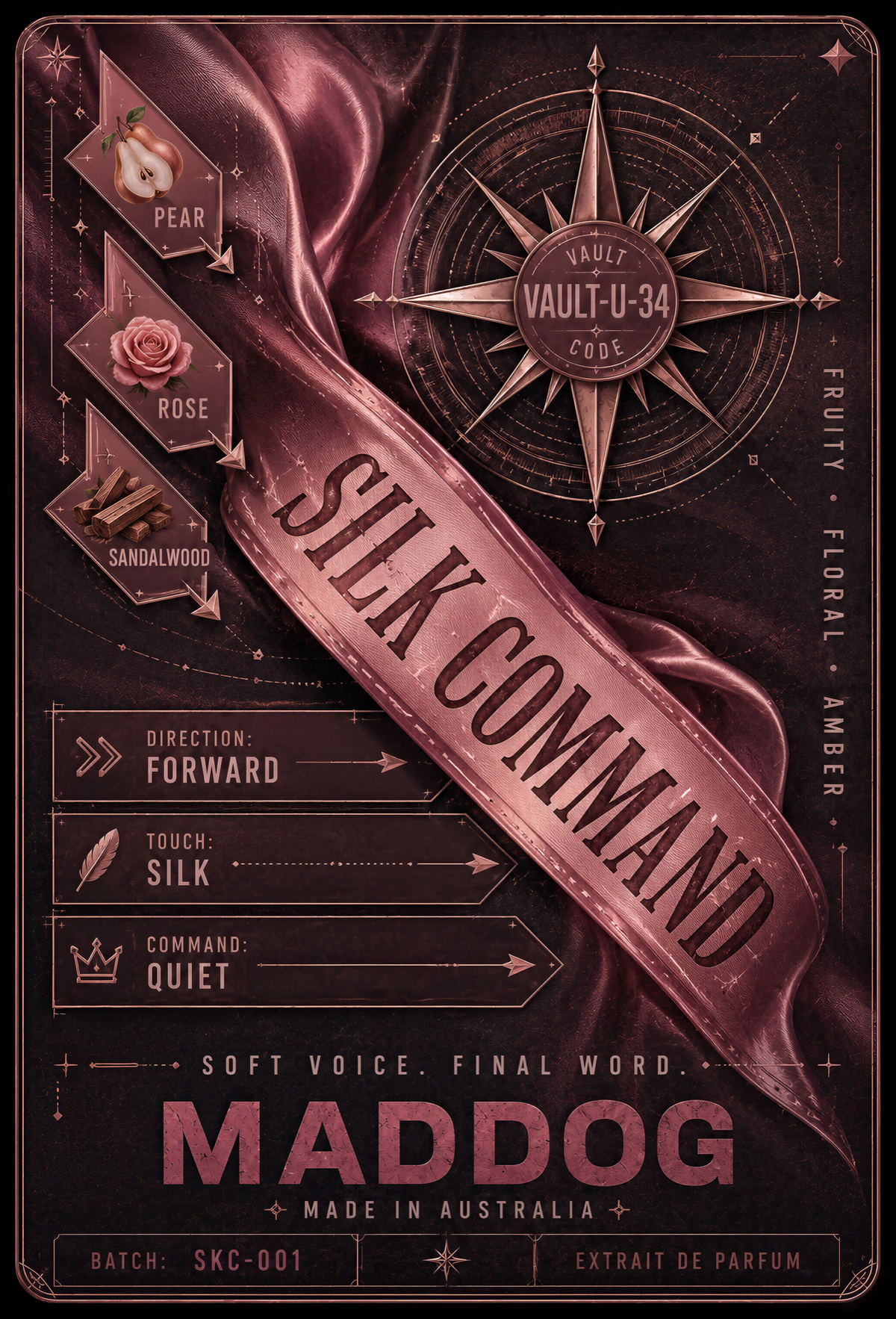 SILK COMMAND — MADDOG VAULT U-34